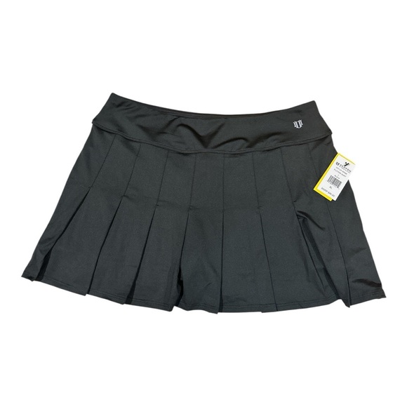 EleVen by Venus Williams Black Flutter Skirt XL NWT | Built-in Shorts - Picture 2 of 8